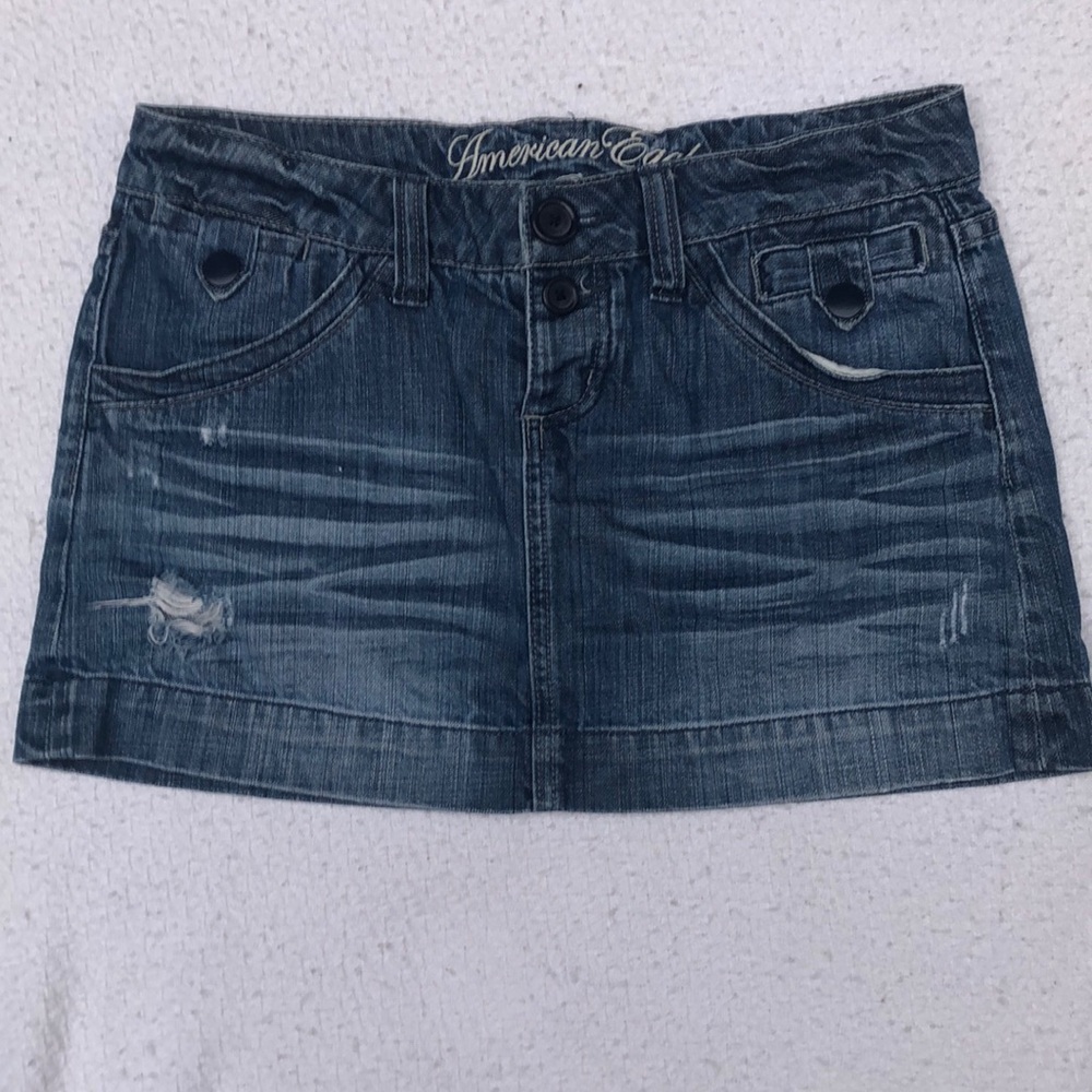 American Eagle jean skirt size 4
